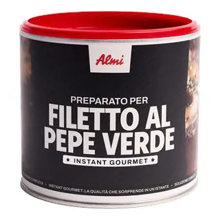 Preparato per filetto al pepe verde